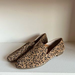LUCKY BRAND Women’s Leopard Print Brogan Loafer